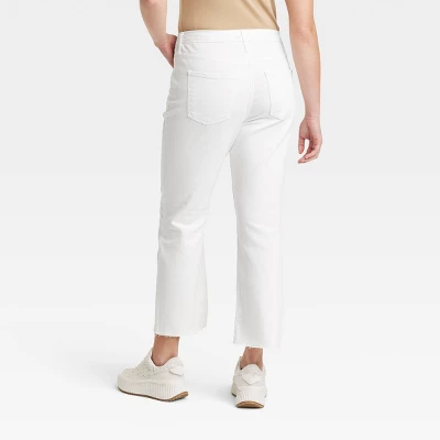 Women's High-Rise Bootcut Jeans - Universal Thread™ White 4 Women's High-Rise Bootcut Jeans - Universal Thread™ White - Image 4