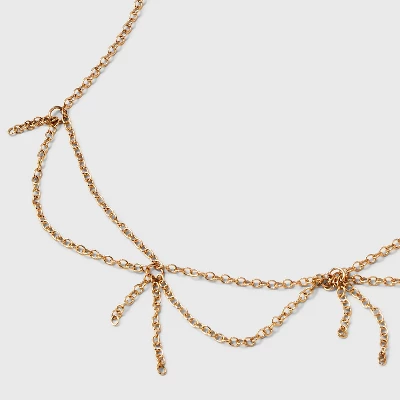 Swag Choker Chain Choker Necklace - Universal Thread™ Gold 3 Swag Choker Chain Choker Necklace - Universal Thread™ Gold - Image 3