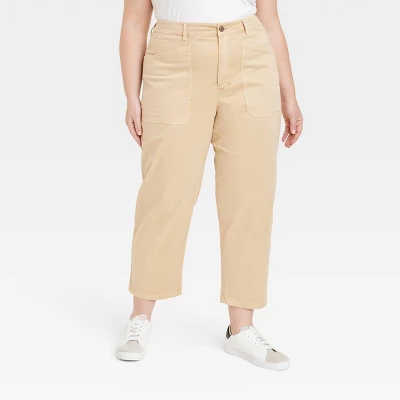 Women's High-Rise Barrel Leg Pants - Universal Thread™ 6 Women's High-Rise Barrel Leg Pants - Universal Thread™ - Image 6