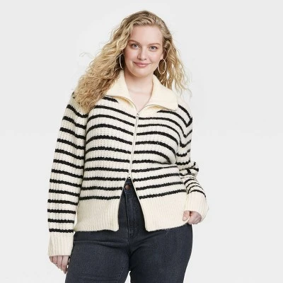 Women's Zip-Up Cardigan - Universal Thread™ 4 Women's Zip-Up Cardigan - Universal Thread™ - Image 4