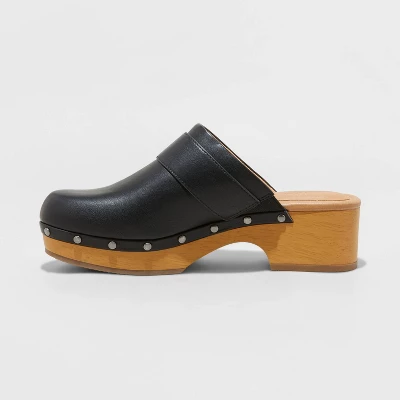 Women's Faye Clog Heels - Universal Thread™ 1 Women's Faye Clog Heels - Universal Thread™