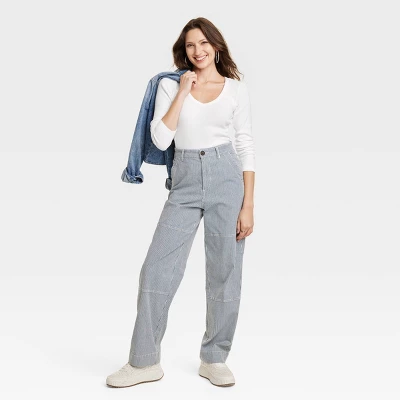 Women's Long Sleeve Ribbed V-Neck T-Shirt - Universal Thread™ 2 Women's Long Sleeve Ribbed V-Neck T-Shirt - Universal Thread™ - Image 2