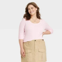 Women's Long Sleeve Ribbed Scoop Neck T-Shirt - Universal Thread™ 15 Women's Long Sleeve Ribbed Scoop Neck T-Shirt - Universal Thread™ -Best Women Clothing GUEST 26280a4e 8c14 45fb b23c e17e526d0a34