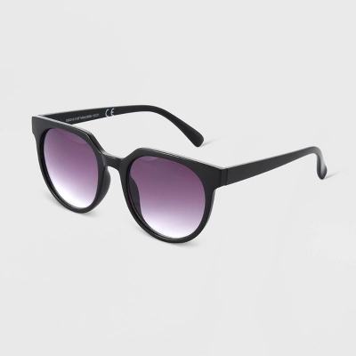 Women's Angular Square Sunglasses - Universal Thread™ Black 2 Women's Angular Square Sunglasses - Universal Thread™ Black - Image 2