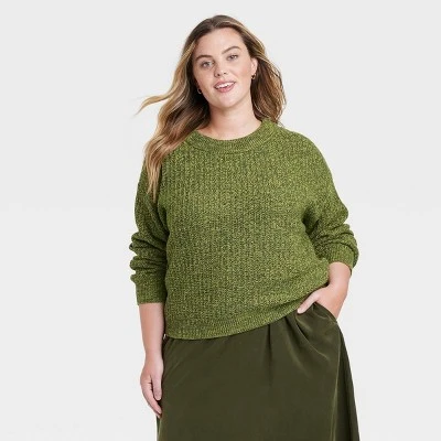 Women's Crewneck Cotton Pullover Sweater - Universal Thread™ 7 Women's Crewneck Cotton Pullover Sweater - Universal Thread™ - Image 7