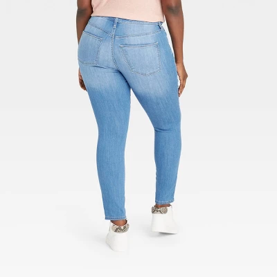 Women's High-Rise Skinny Jeans - Universal Thread 4 Women's High-Rise Skinny Jeans - Universal Thread - Image 4
