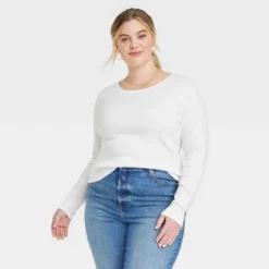 Women's Long Sleeve Shrunken Rib T-Shirt - Universal Thread™ 15 Women's Long Sleeve Shrunken Rib T-Shirt - Universal Thread™ -Best Women Clothing GUEST 33768c74 4e96 47bb a9a1 9230c6f8e8d7