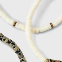 Semi-Precious Heishi Multi-Strand Bracelet Set 3pc - Universal Thread™ 9 Semi-Precious Heishi Multi-Strand Bracelet Set 3pc - Universal Thread™ -Best Women Clothing GUEST 370ff394 7718 40f4 b0bb 0bb4c384faa2