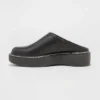 Women's Rowan Mule Flats - Universal Thread™ Black