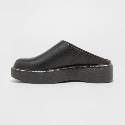 Women's Rowan Mule Flats - Universal Thread™ Black 1 Women's Rowan Mule Flats - Universal Thread™ Black