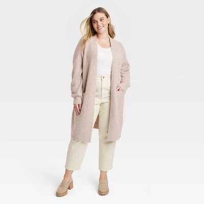 Women's Cashmere-Like Long Layering Cardigan - Universal Thread™ 4 Women's Cashmere-Like Long Layering Cardigan - Universal Thread™ - Image 4