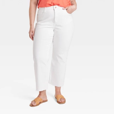 Women's High-Rise Bootcut Jeans - Universal Thread™ White 6 Women's High-Rise Bootcut Jeans - Universal Thread™ White - Image 6