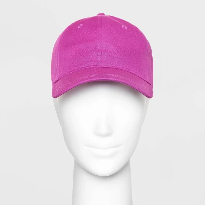 Baseball Hat - Universal Thread™ Fuchsia 1 Baseball Hat - Universal Thread™ Fuchsia