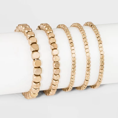 Metal Multi-Strand Bracelet - Universal Thread™ Gold 1 Metal Multi-Strand Bracelet - Universal Thread™ Gold