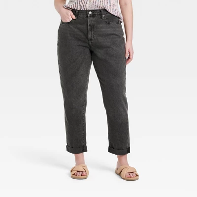 Women's High-Rise Boyfriend Jeans - Universal Thread™ 3 Women's High-Rise Boyfriend Jeans - Universal Thread™ - Image 3