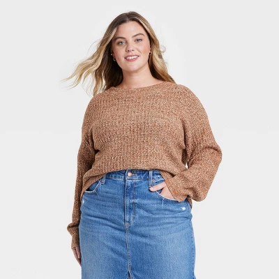 Women's Crewneck Cotton Pullover Sweater - Universal Thread™ 4 Women's Crewneck Cotton Pullover Sweater - Universal Thread™ - Image 4