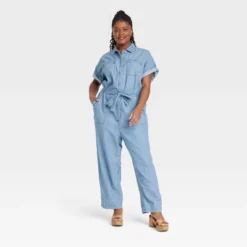 Women's Button-Front Short Sleeve Boilersuit - Universal Thread™ Indigo 7 Women's Button-Front Short Sleeve Boilersuit - Universal Thread™ Indigo -Best Women Clothing GUEST c8cb067f 2c9d 48b5 92af 4995deebed80