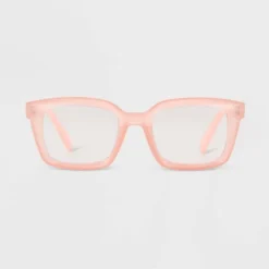 Women's Shiny Plastic Rectangle Blue Light Filtering Reading Glasses - Universal Thread™ Rose Pink 7 Women's Shiny Plastic Rectangle Blue Light Filtering Reading Glasses - Universal Thread™ Rose Pink -Best Women Clothing GUEST e28a59fa 3da7 4e8b 9151 fd721508b55c
