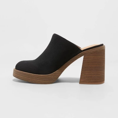 Women's Tess Platform Mule Heels - Universal Thread™ 1 Women's Tess Platform Mule Heels - Universal Thread™
